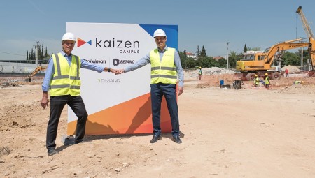 Kaizen Campus: Έναρξη εργασιών για τη δημιουργία του νέου κτιρίου γραφείων για την Kaizen Gaming