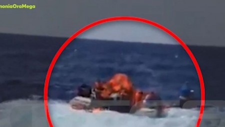 Δραματική διάσωση 18 επιβατών θαλαμηγού που ναυάγησε βορειοδυτικά της Μήλου (βίντεο)