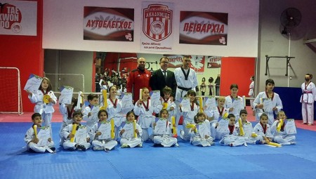 ΟΣΦΠ | Πολεμικές Τέχνες: Ολοκληρώθηκαν με επιτυχία οι εξετάσεις ζωνών στο Taekwondo!