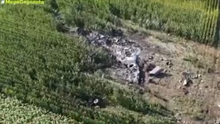 Καβάλα: Ειδικό κλιμάκιο του υπουργείου Περιβάλλοντος στο σημείο πτώσης του Antonov (video)