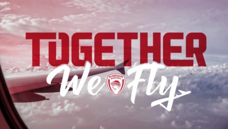 H ΚΑΕ Ολυμπιακός συνεχίζει το πρόγραμμα «Together We Fly»