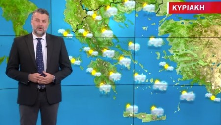 Άστατος ο καιρός της Κυριακής (video)