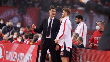 Μπαρτζώκας: «Ο Γουόκαπ ο πιο coachable παίκτης που είχα ποτέ, στην καλύτερη πεντάδα που θα διάλεγα ο Βεζένκοφ»