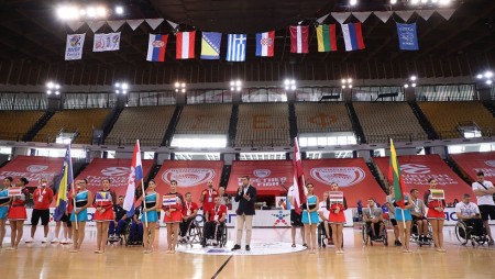 Εντυπωσιακή η τελετή έναρξης του Πανευρωπαϊκού Πρωταθλήματος Μπάσκετ με Αμαξίδιο
