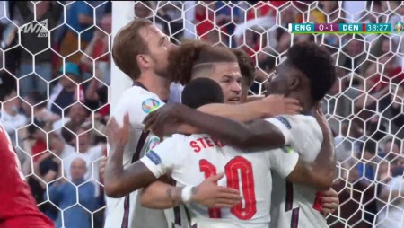 Euro 2020 | Αγγλία-Δανία: Ισοφάρισε ο Κιάερ! (video)