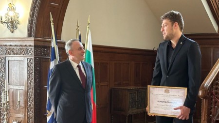 Η πρεσβεία της Βουλγαρίας τίμησε τον Βεζένκοφ! (photos)