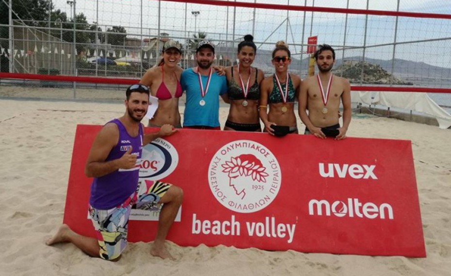 Επιτυχημένη η πρώτη περίοδος του Οlympiacos Beach Volley Tournament (pics)