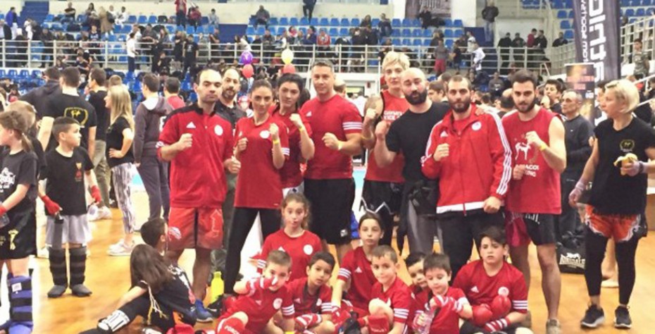 Διακρίσεις για την Ακαδημία Kick boxing του Ολυμπιακού