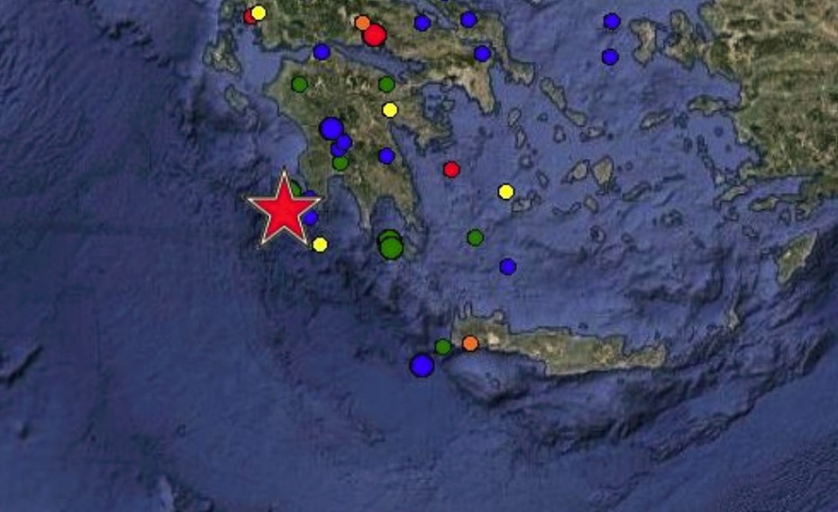 Ισχυρός σεισμός 5,3 βαθμών στην Πύλo
