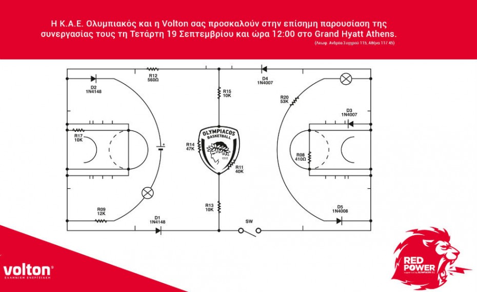 Ο Ολυμπιακός παρουσιάζει τη Volton