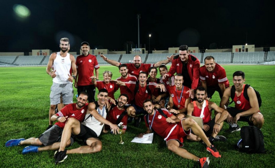 «Συγχαρητήρια στην πρωταθλήτρια ομάδα στίβου των Ανδρών» (pic)