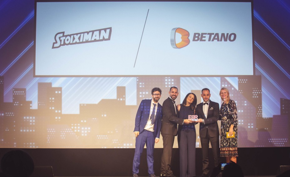 «Χρυσό» για τον Όμιλο Stoiximan/Betano στα EGR Operator Awards 2019