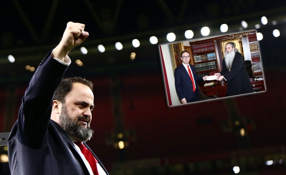 Βαγγέλης Μαρινάκης: Στήριξη στην Ι.Μ. Πειραιώς, όπως πάντα! (photos, video)