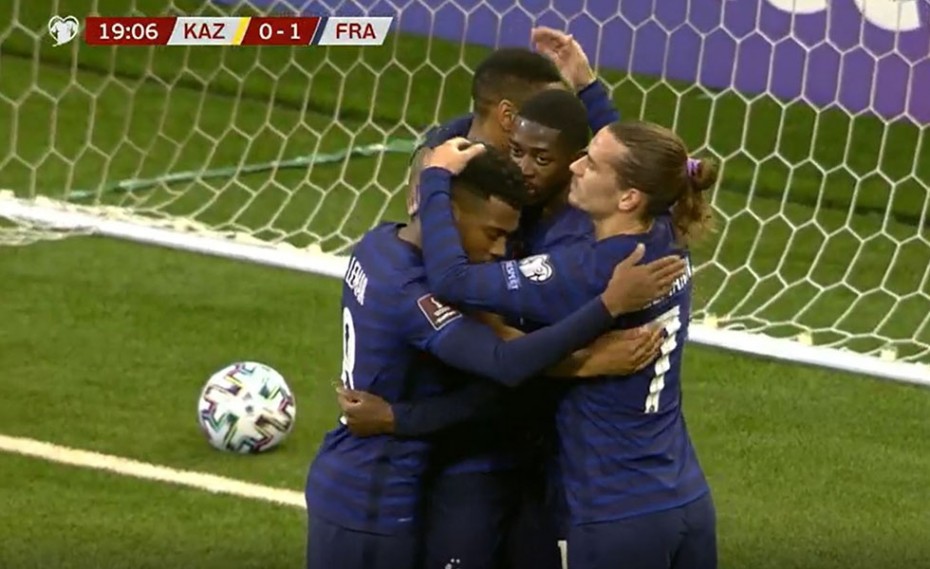 Ντεμπελέ και 1-0 η Γαλλία, το Καζακστάν! (video)