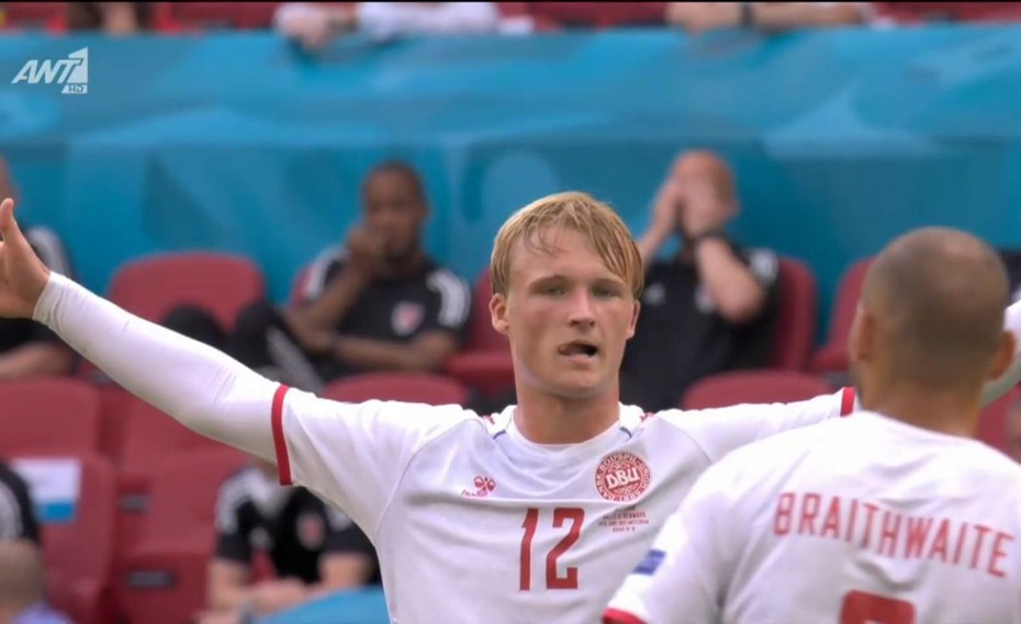 Euro 2020 | Ουαλία-Δανία: Η «οβίδα» του Ντόλμπεργκ για το 0-1 (video)