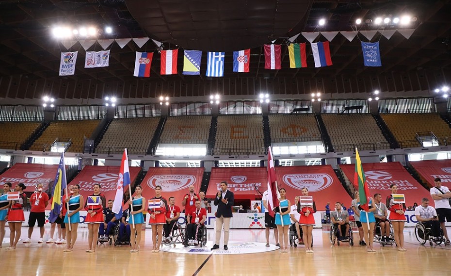 Εντυπωσιακή η τελετή έναρξης του Πανευρωπαϊκού Πρωταθλήματος Μπάσκετ με Αμαξίδιο