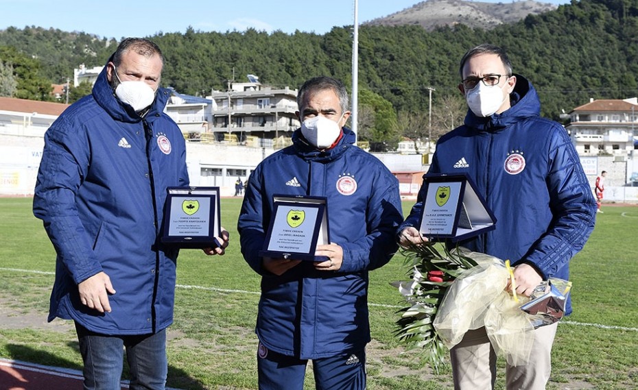 Τιμήθηκαν από τον Θεσπρωτό ΘΡΥΛΟΣ, Ιμπαγάσα και Ανατολάκης! (photos)