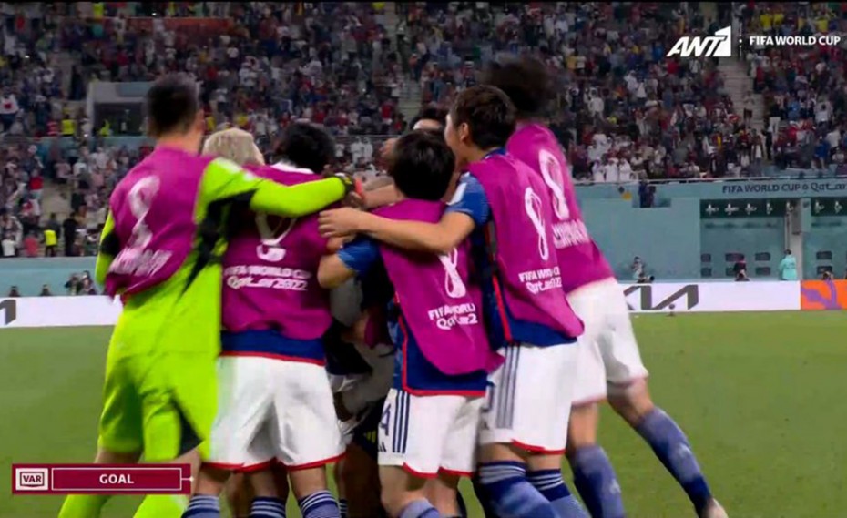 Χαμός με το γκολ της Ιαπωνίας! (video)