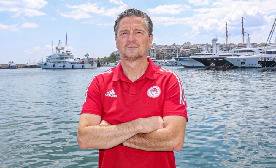 Κραβαρίτης: «Θα κάνω τα πάντα για να κρατήσουμε τον Ολυμπιακό στο κορυφαίο επίπεδο»