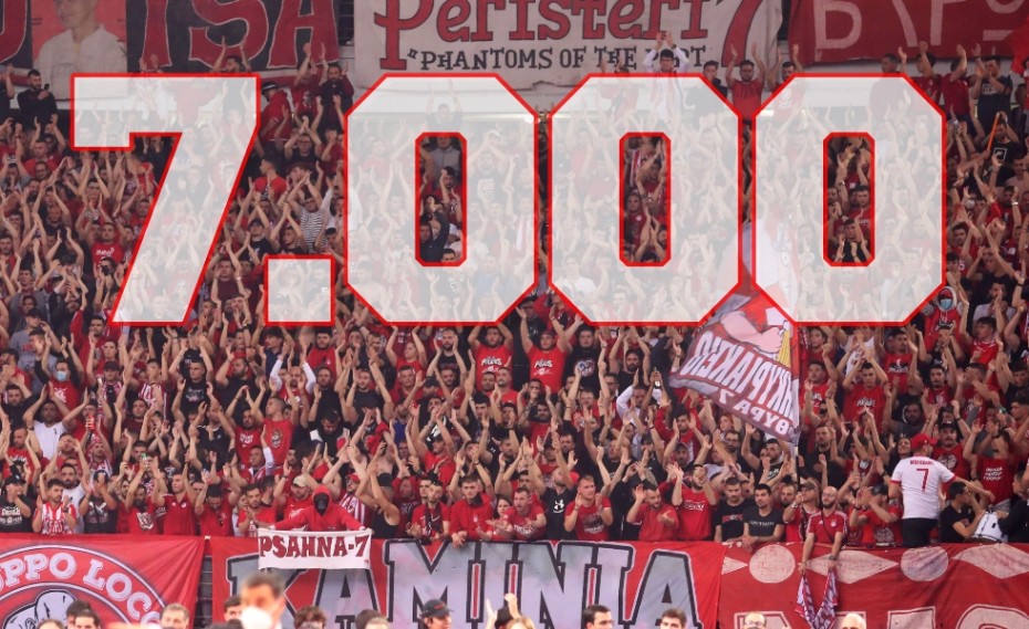 Θρυλικό sold out, 7.000 διαρκείας! (video)