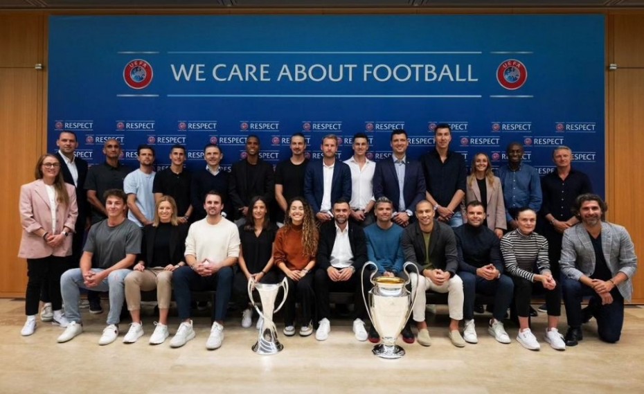 Ο Γιάννης Μανιάτης στο MIP της UEFA! (photos)