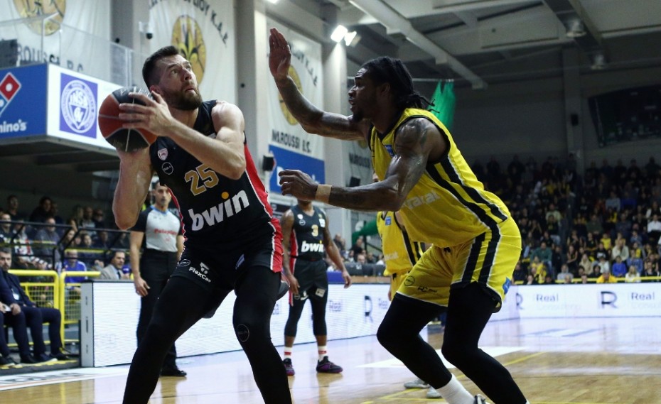 Live: Μαρούσι - Ολυμπιακός (83-111, ΤΕΛΙΚΟ)