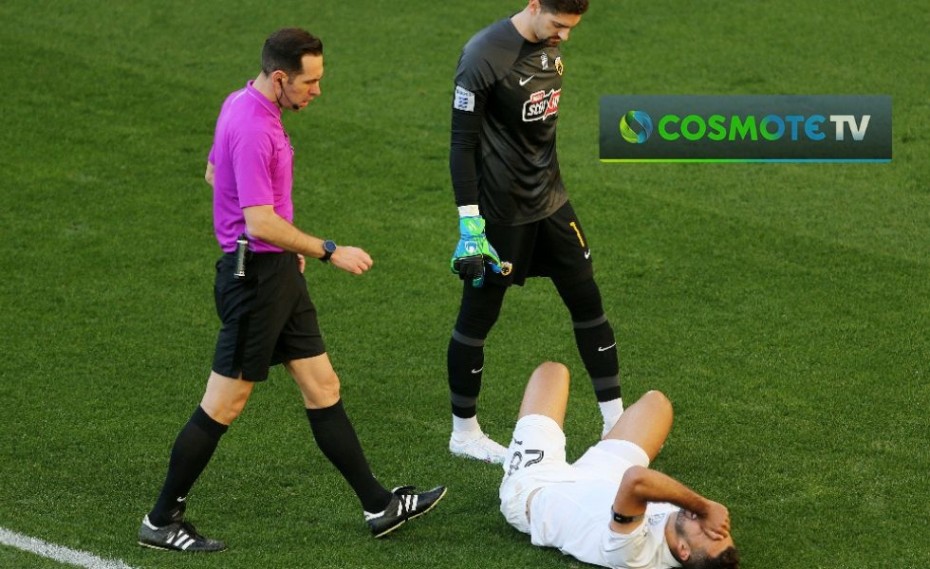 Στην COSMOTE δεν είδαν το φάουλ στον παίκτη του ΟΦΗ;