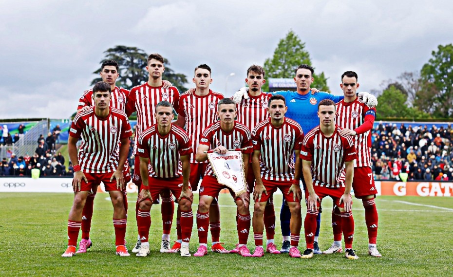 Live streaming: Ολυμπιακός Κ19-Μίλαν Κ19 (3-0, Τελικό)