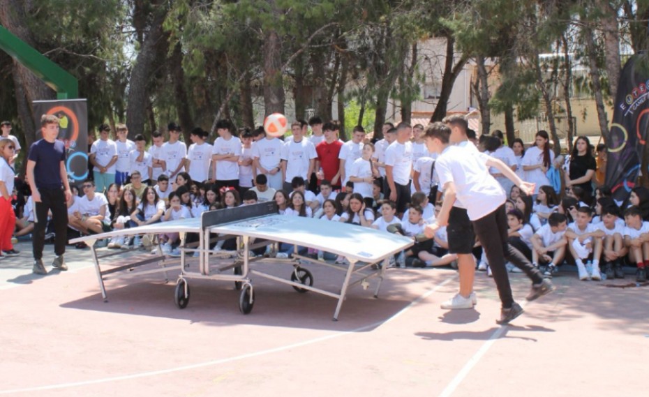 «Ερυθρόλευκη» εκδήλωση για το πρόγραμμα EU TEQ Games! (photos)