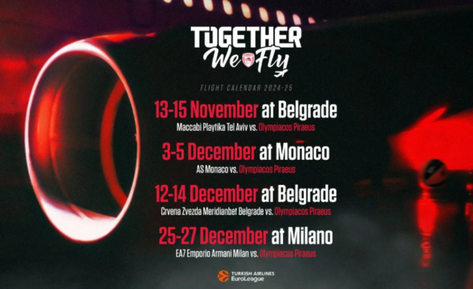 Together We Fly: Οι επόμενες στάσεις του Θρύλου!