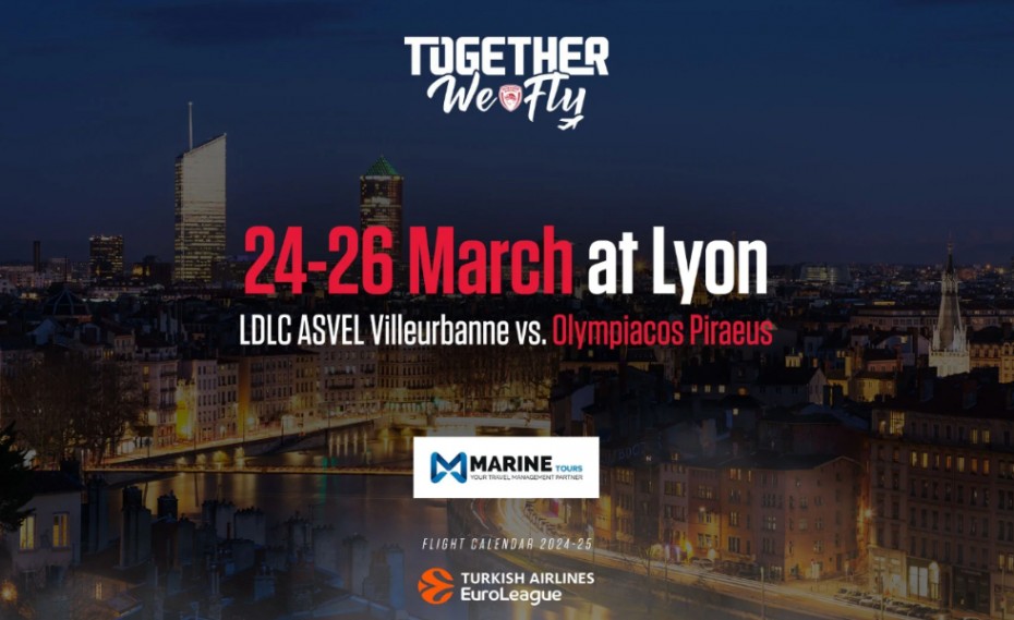 Συνεχίζεται το πρόγραμμα «Together We Fly», με επόμενο προορισμό τη Λυών!
